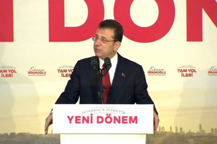 Ekrem İmamoğlu: Cumhurbaşkanı'na &ccedil;ağrıda bulunuyorum