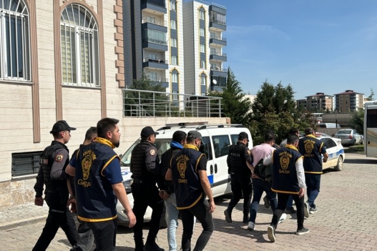Adıyaman'da organize su&ccedil; &ouml;rg&uuml;t&uuml;ne operasyon!