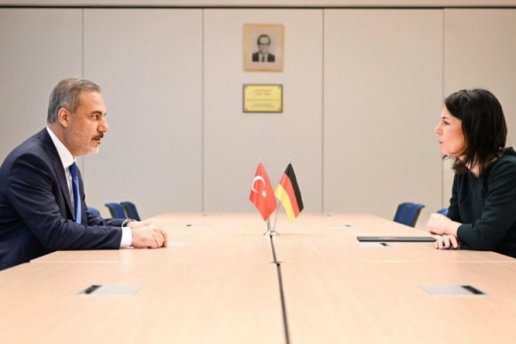 Bakan Fidan, Alman mevkidaşı Baerbock ile g&ouml;r&uuml;şt&uuml;