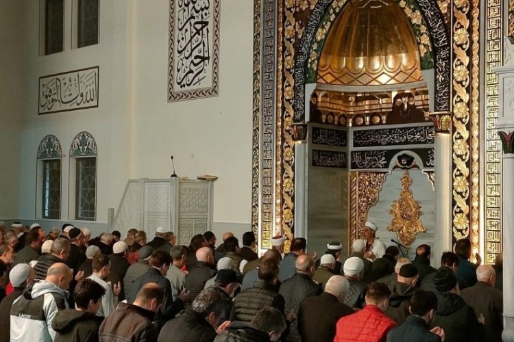Bursa'da Mudanya M&uuml;ft&uuml;l&uuml;ğ&uuml; Lokman Hekim Camii, yarın ibadete a&ccedil;ılıyor