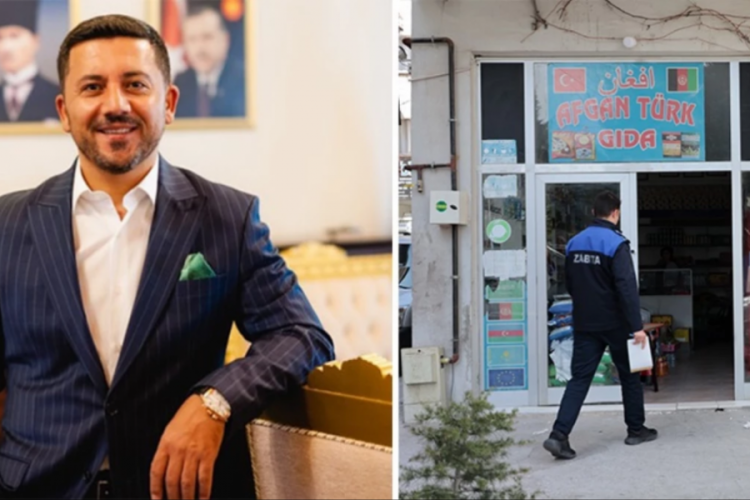 Belediye başkanının ilk icraatı Arap tabelalarını kaldırmak oldu!