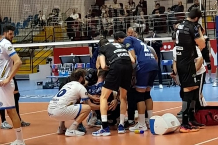 Bursa BŞB - Arkas ma&ccedil;ında Subaşı sakatlandı!