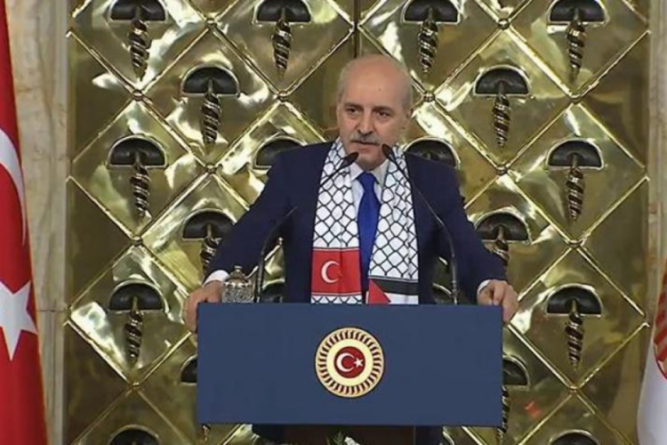 Meclis Başkanı Kurtulmuş'tan İsrail'e Gazze tepkisi