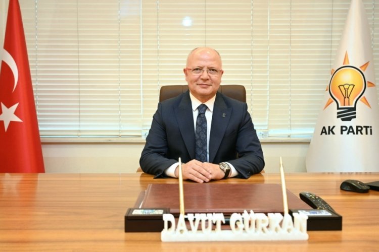 AK Parti Bursa İl Başkanı Davut G&uuml;rkan: Leyle-i Kadirimiz m&uuml;barek olsun