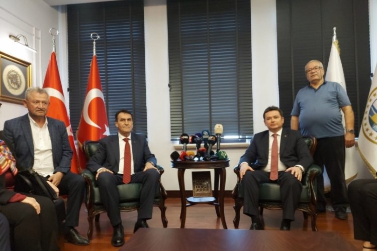 Osmangazi Belediye Başkanı Aydın, görevini devraldı