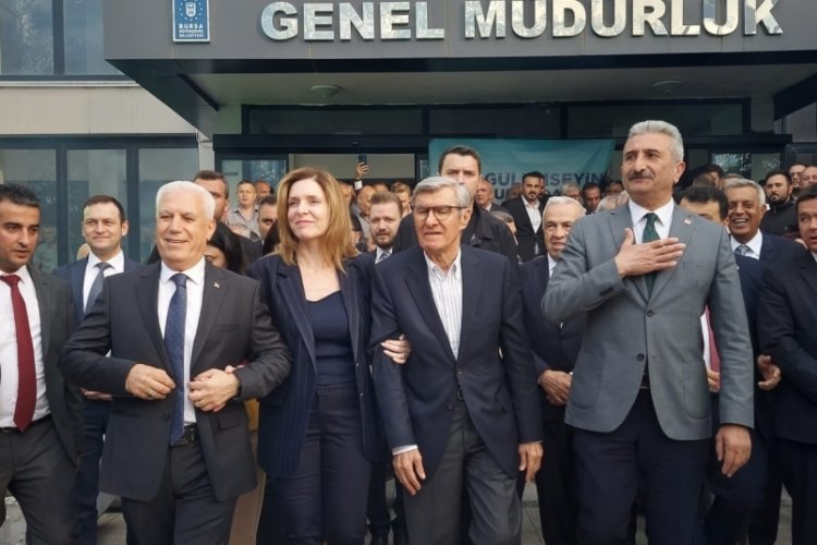 Bursa BBB Mustafa Bozbey mazbatasını aldı