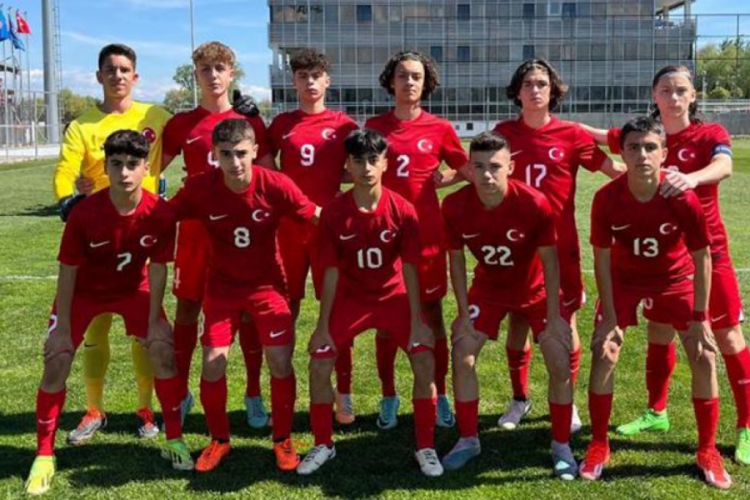 U14 Milli Takımı, Kuzey Makedonya ile berabere kaldı