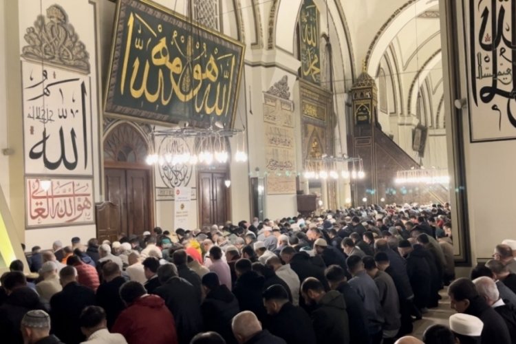 Bursa Ulu Cami'de fetih duası yapıldı
