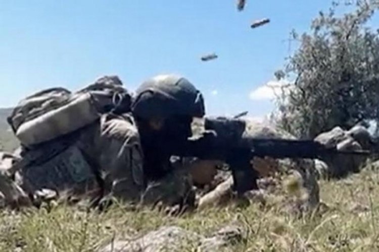 Suriye'nin kuzeyinde tespit edilen ter&ouml;ristlere operasyon!