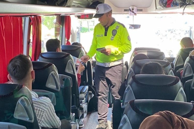 Bursa Emniyetinden 'emniyet kemeri' uyarısı