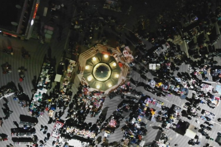 Bursa'da bayram yoğunluğu: Adım atmak zorlaştı