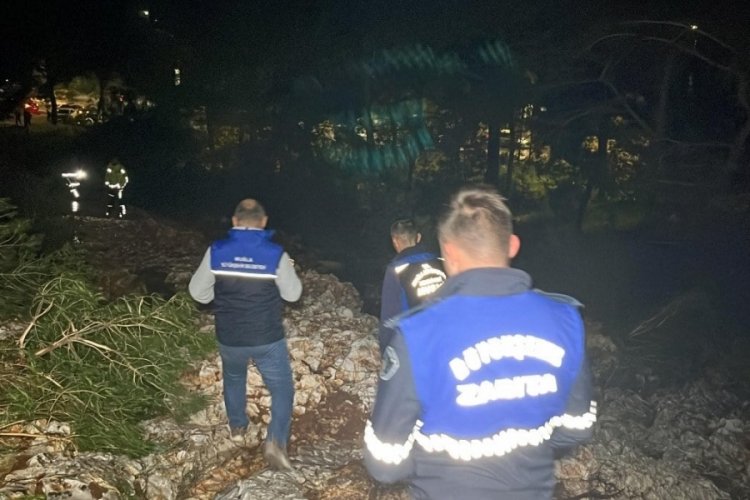 Muğla Bodrum'da ana isale hattı patladı