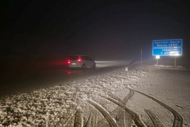 Tokat'ta kar s&uuml;rprizi