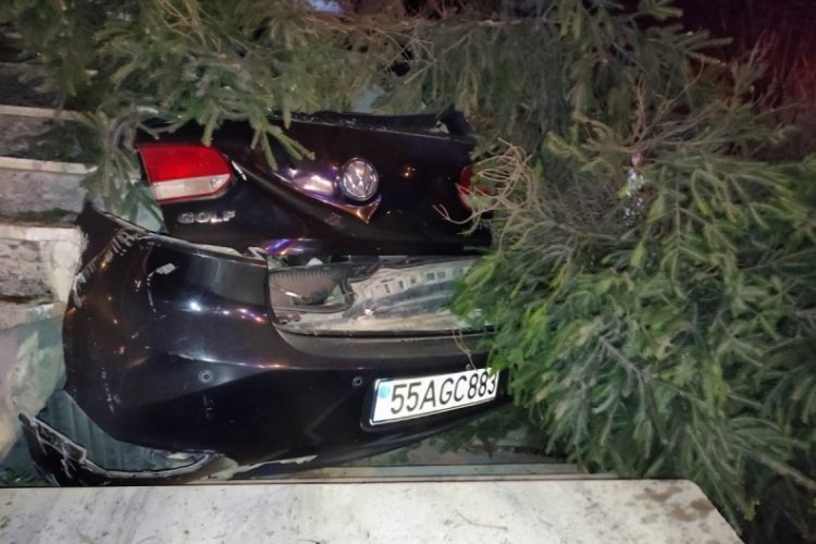 Samsun'da trafik kazası! 1 &ouml;l&uuml;