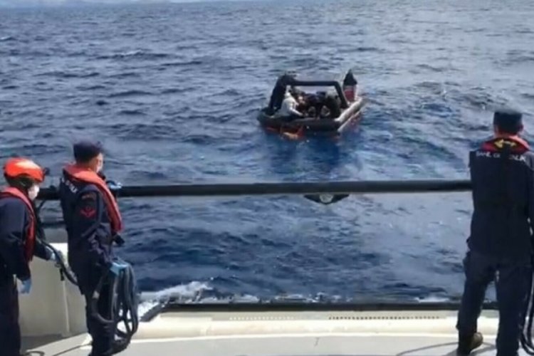 Bodrum'da 72 ka&ccedil;ak g&ouml;&ccedil;men yakalandı