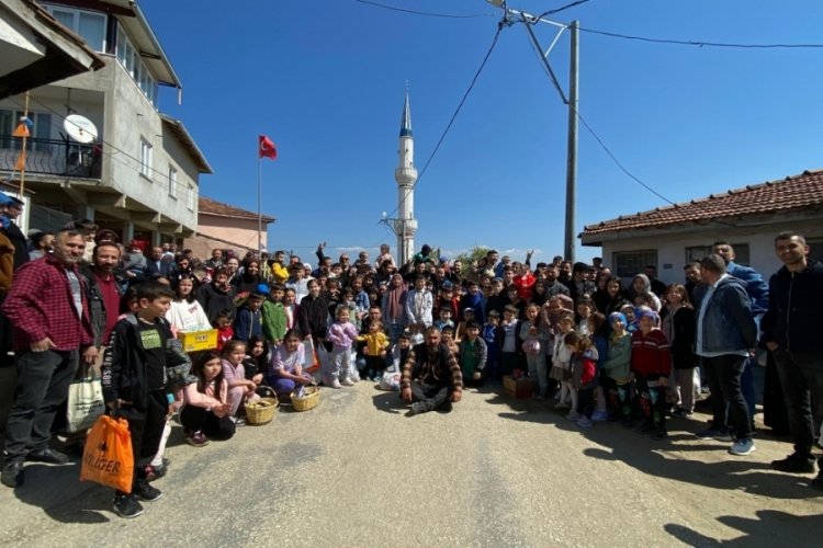 Bursa'daki kırsal mahallede "adak geleneği" yaşatılıyor