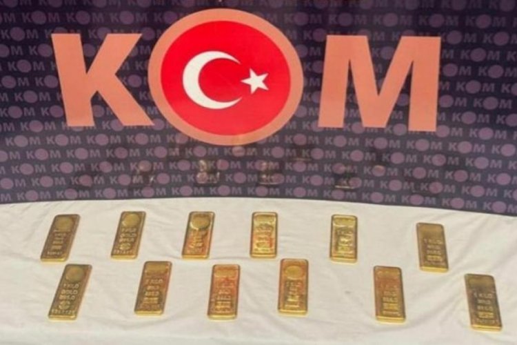 Antalya'da kilolarca ka&ccedil;ak altın yakalandı
