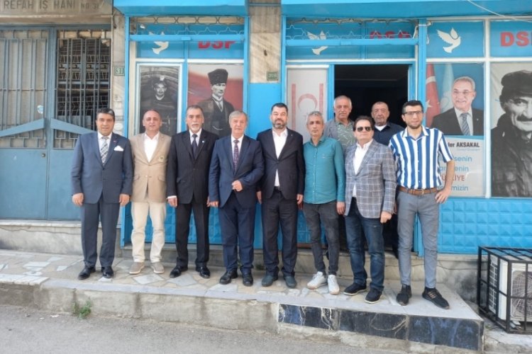 DSP Bursa İl Başkanlığı'na AK Parti'den bayram ziyareti