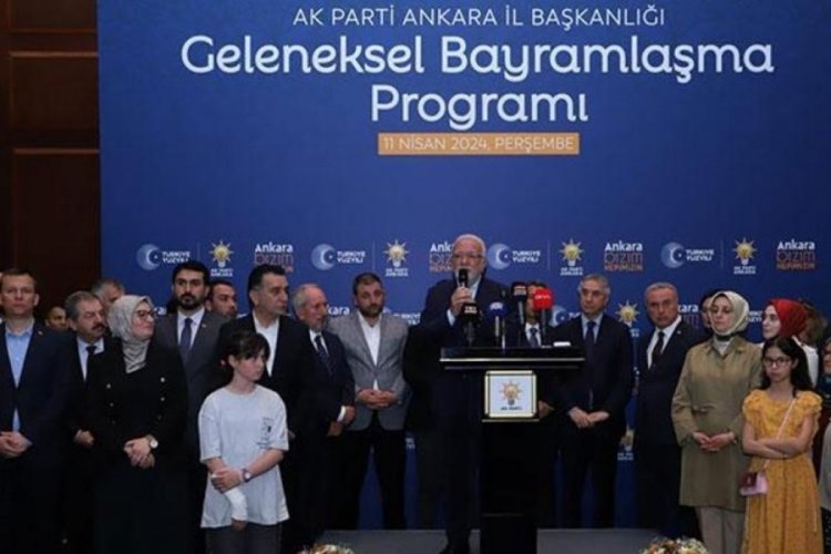 AK Parti teşkilatları kendi aralarında bayramlaştı