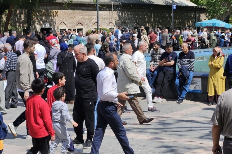 Bursa'da bayram yoğunluğu devam ediyor