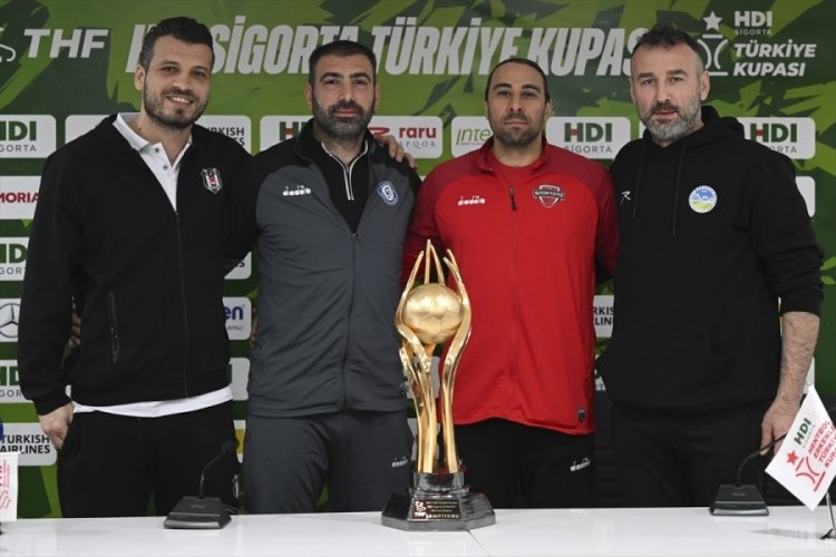 Hentbol HDI Sigorta Erkekler T&uuml;rkiye Kupası D&ouml;rtl&uuml; Final'in basın toplantısı yapıldı
