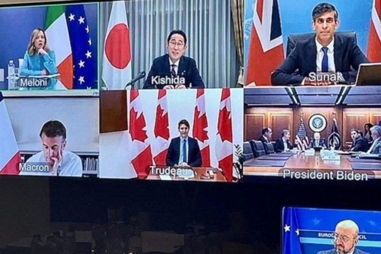 G7 liderlerinden İran'a kınama