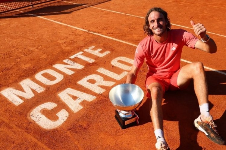 Stefanos Tsitsipas, Monte Carlo'da 3. kez şampiyon oldu