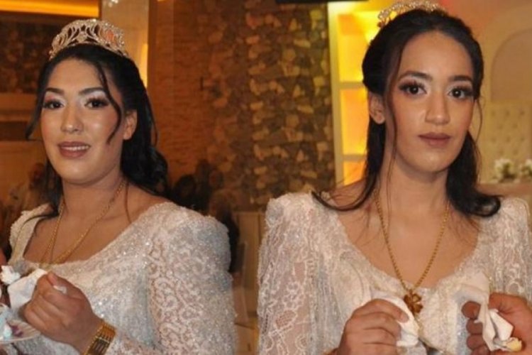 Yozgat'a gelin geldiler, aynı d&uuml;ğ&uuml;nle d&uuml;nya evine girdiler!