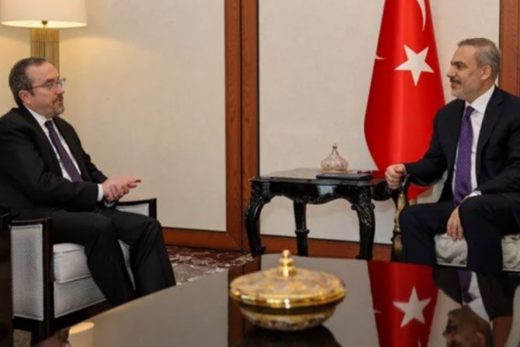 Bakan Hakan Fidan, ABD Dışişleri Bakanlığı M&uuml;steşarı ile g&ouml;r&uuml;şt&uuml;