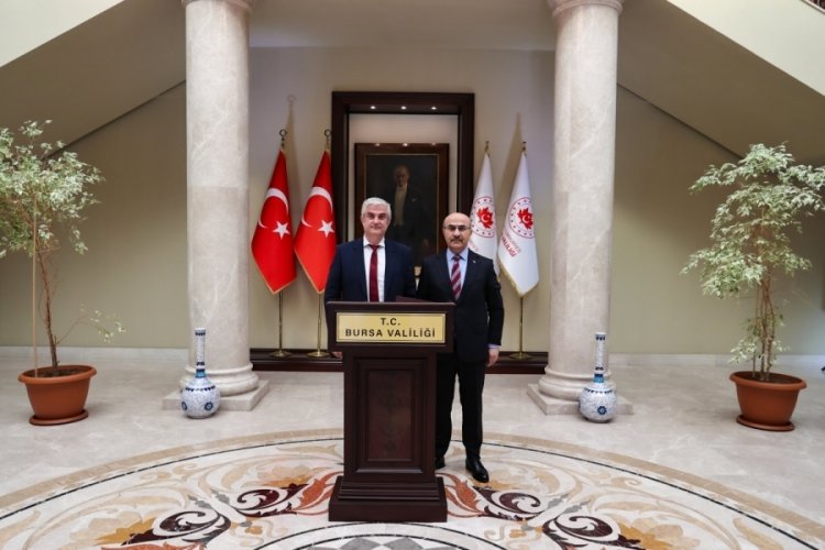 Bursa Valisi Demirtaş, Danimarka Büyükelçisi ile iki ülke arası ilişkileri değerlendirdi