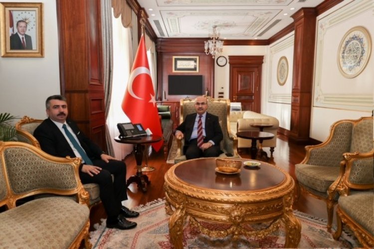 Başkan Yılmaz'da Bursa Valisi Demirtaş'a ziyaret