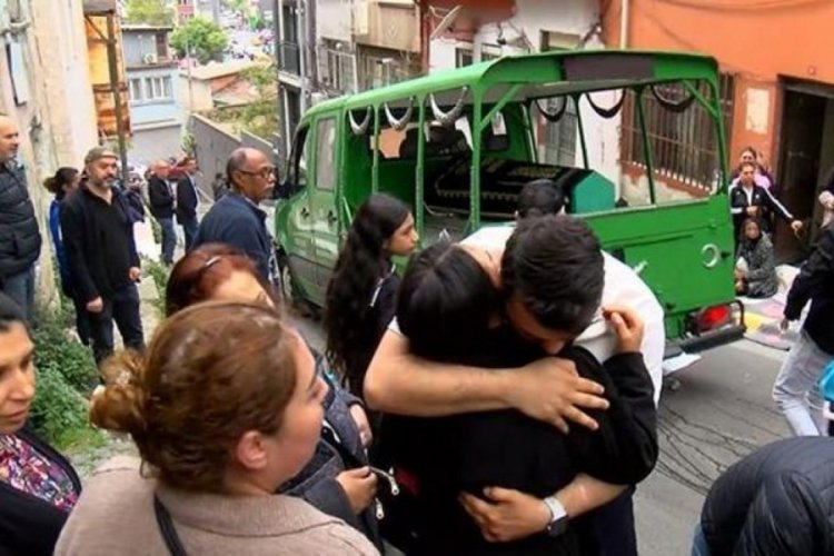 İstanbul'da taksiciyi öldüren saldırganın yakalanma anı ortaya çıktı