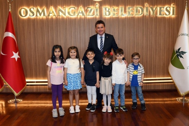 Bursa'da Osmangazi'den çocuklara 23 Nisan sürprizi