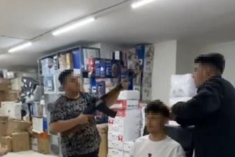 İstanbul'da t&uuml;fekle video &ccedil;eken 3 gence g&ouml;zaltı