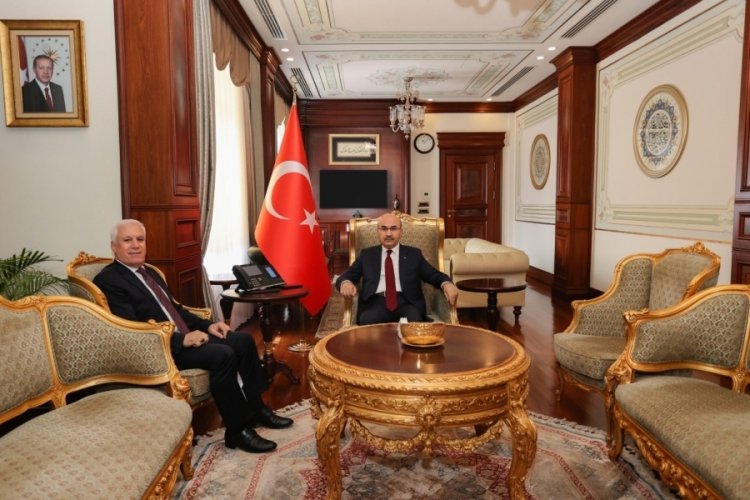 Başkan Bozbey'den ilk resmi ziyaret Bursa Valisi Demirtaş'a