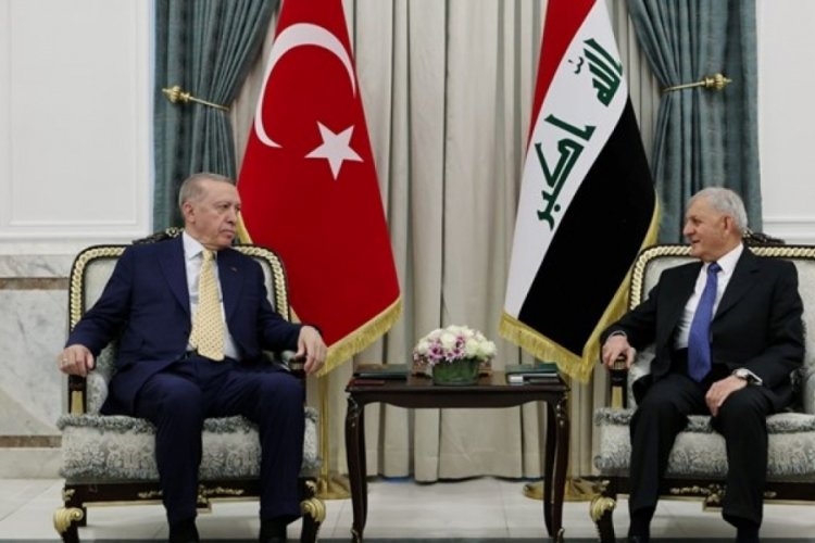 Cumhurbaşkanı Erdoğan Iraklı mevkidaşı Reşid ile Gazze ve terörle mücadeleyi konuştu