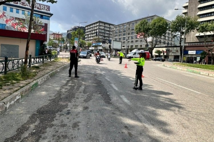 Bursa Emniyetinden sıkı denetim!