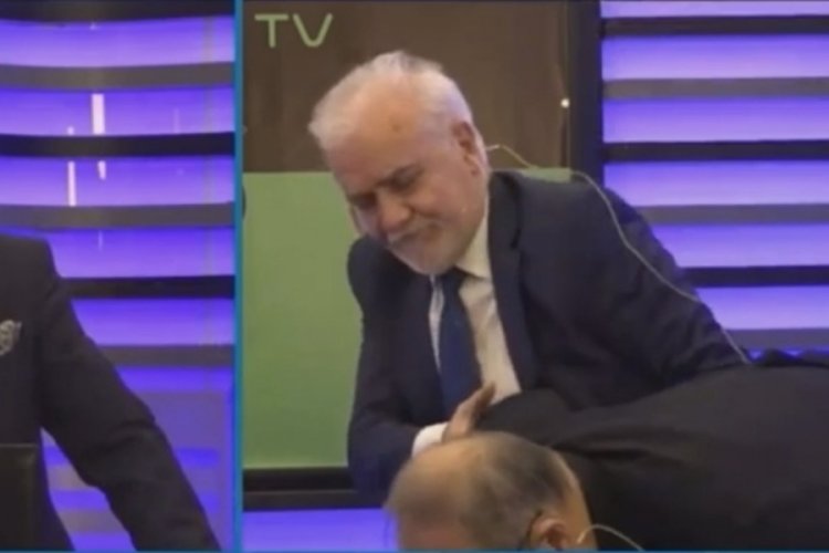 Haldun Doma&ccedil; canlı yayında fenalaştı