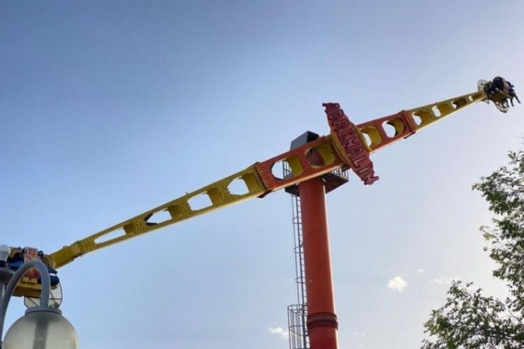 Ankara'da lunaparkta oyuncak dehşet sa&ccedil;tı!