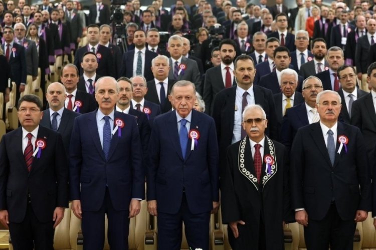 Cumhurbaşkanı Erdoğan, Anayasa Mahkemesinin 62. Kuruluş Yıl Dönümü Töreni'ne katıldı
