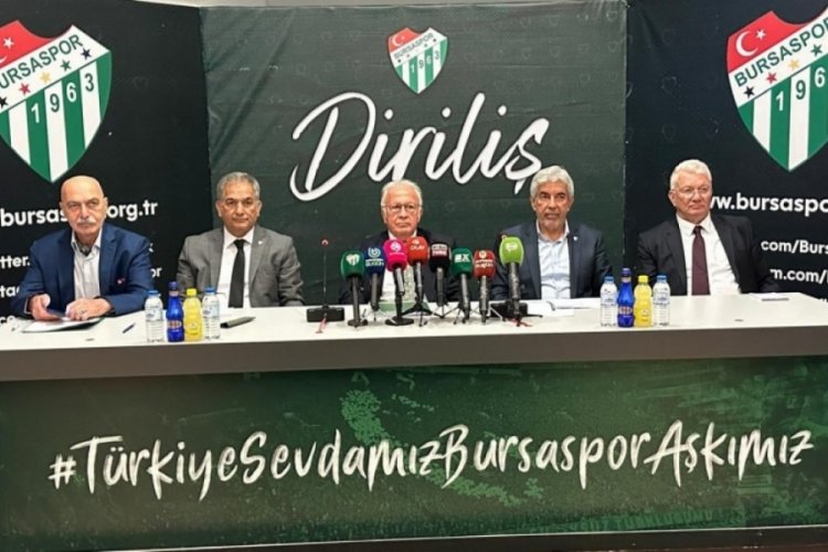 Bursaspor'da Kongre öncesi basın açıklaması