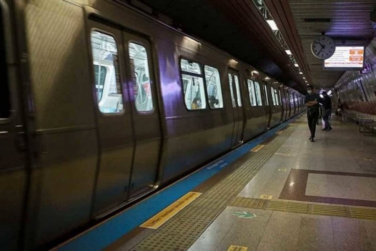İstanbul'da M2 metro hattında intihar girişimi!