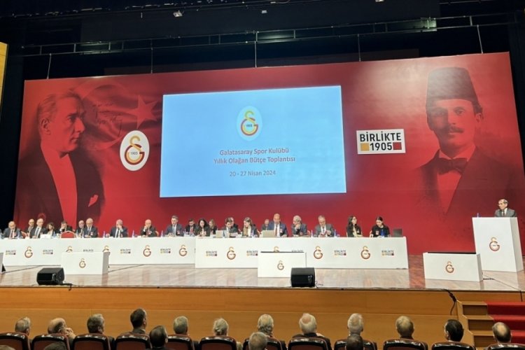 Galatasaray Kulübü yıllık olağan bütçe toplantısı başladı