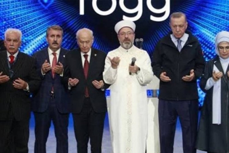 Togg i&ccedil;in dua eden Diyanet Başkanı 15 milyon liralık Audi istedi