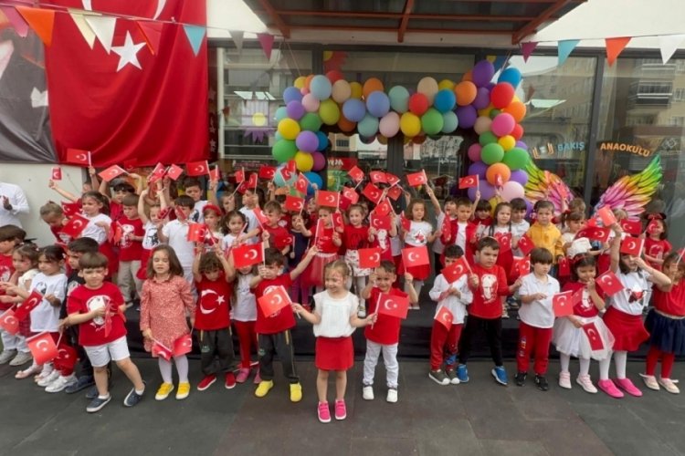 23 Nisan Ulusal Egemenlik ve Çocuk Bayramı Bakış Anaokulu'nda coşkuyla kutlandı