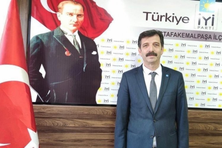 İYİ Parti Mustafakemalpaşa İlçe Başkanı Tevfik Demir istifa etti!