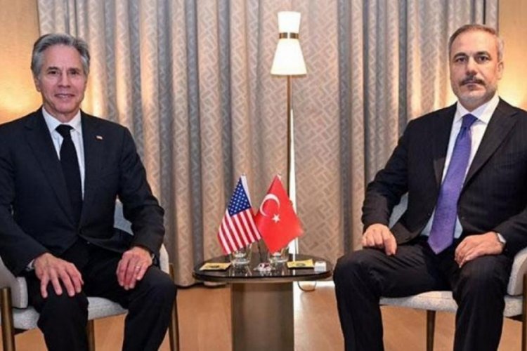 Bakan Fidan, ABD'li mevkidaşı Blinken ile g&ouml;r&uuml;şt&uuml;