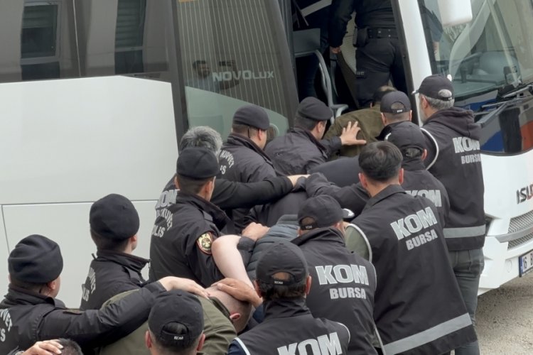 Bursa merkezli "Mahzen-32" operasyonunda 27 ş&uuml;pheli tutuklandı