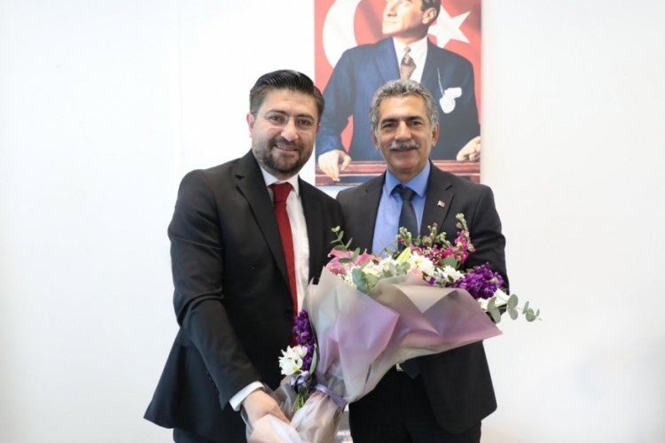 Tarım Peyzaj A.Ş. Genel Müdürü Sedat Akar'dan Şükrü Deviren'e ziyaret!
