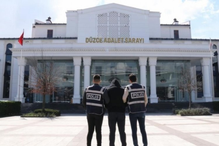D&uuml;zce'de araması bulunan 38 şahıs yakalandı